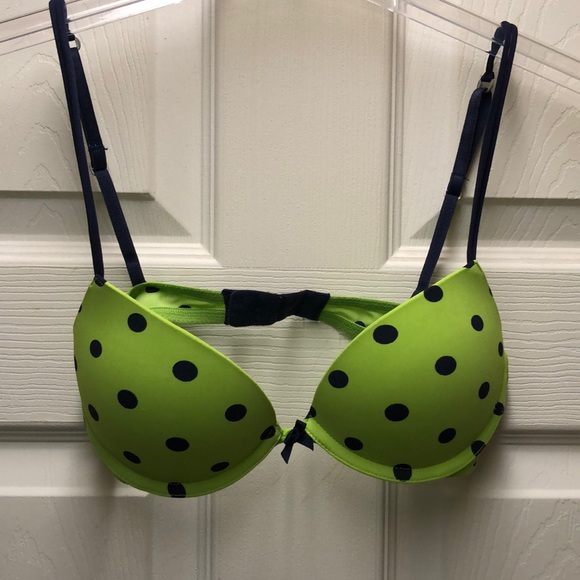 Gilly Hicks Other - Gilly Hicks Green Polka Dotted Bra